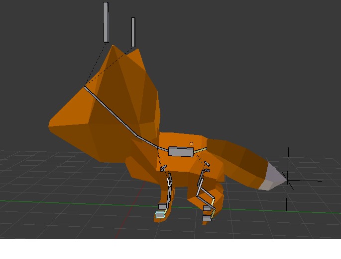 Anime Low Poly Fox preview image 6